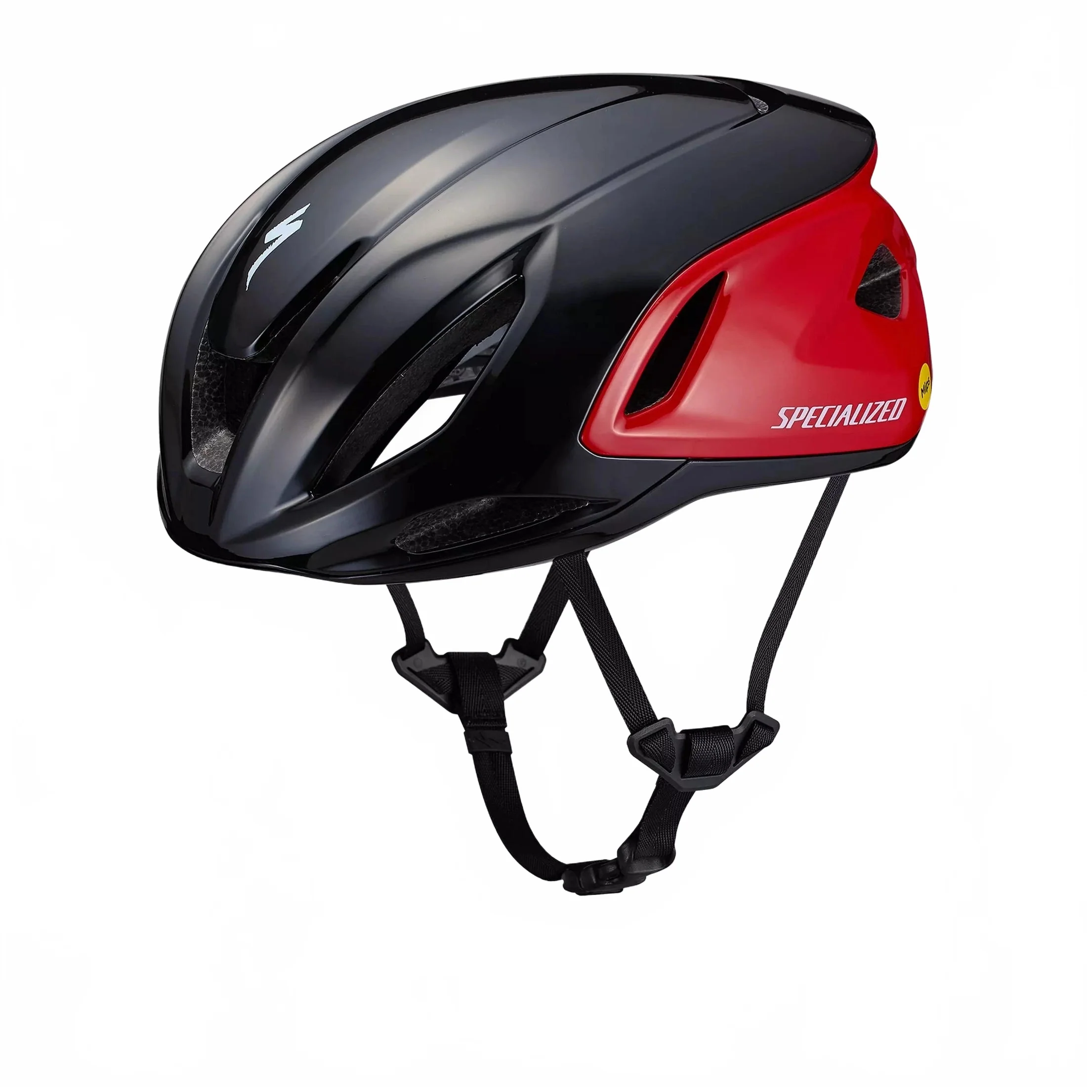 SPECIALIZED PROPERO 4 Cycling Helmet - Black/Red - Image 3