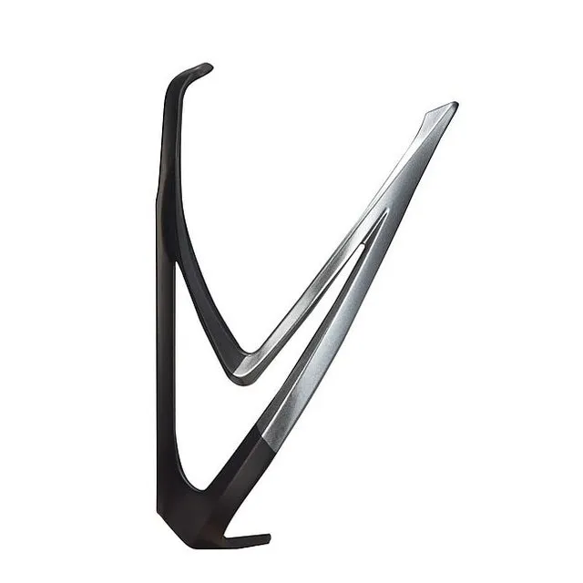 SPECIALIZED RIB CAGE II  Bottle Cage - Matte Black/Liquid Silver - Image 2