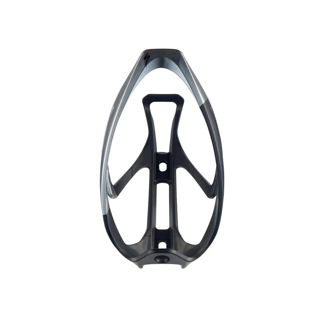 SPECIALIZED RIB CAGE II  Bottle Cage - Matte Black/Liquid Silver - Image 3