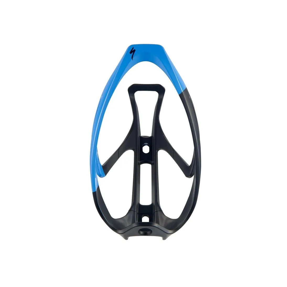 SPECIALIZED RIB CAGE II Bottle Cage - Matte Black/Sky Blue - Image 2