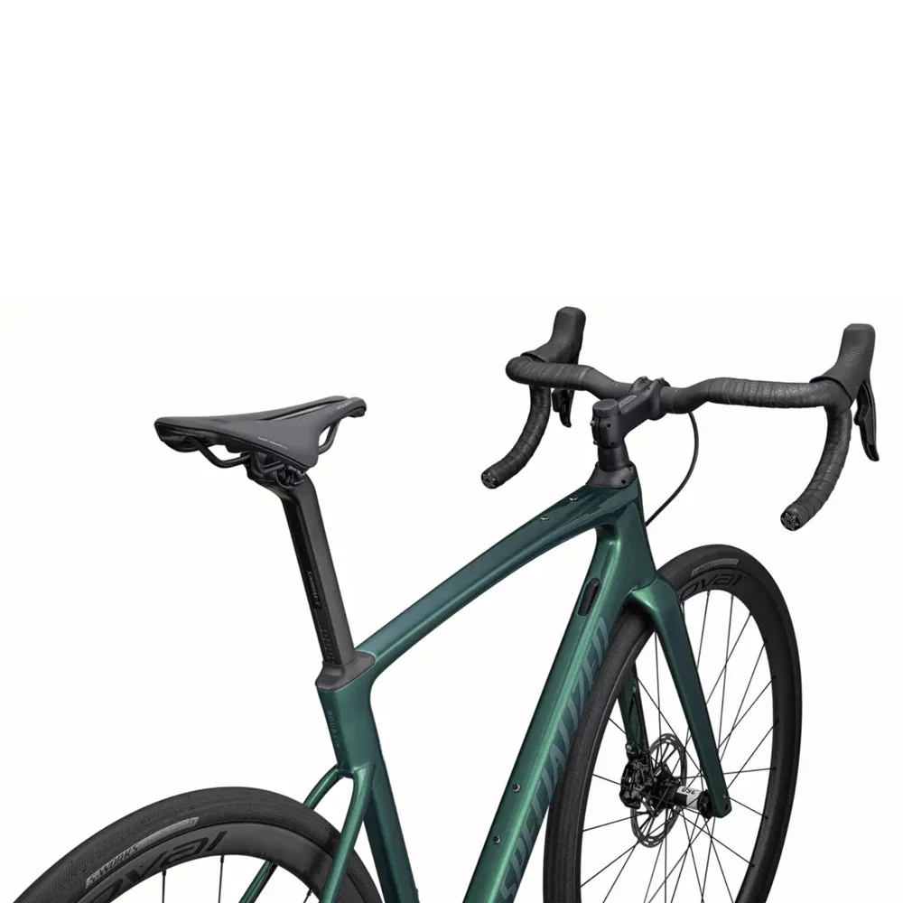 SPECIALIZED Roubaix SL8 PRO 2023 SRAM Force D2 AXS Complete Road Bike - Metallic Pine - Image 4