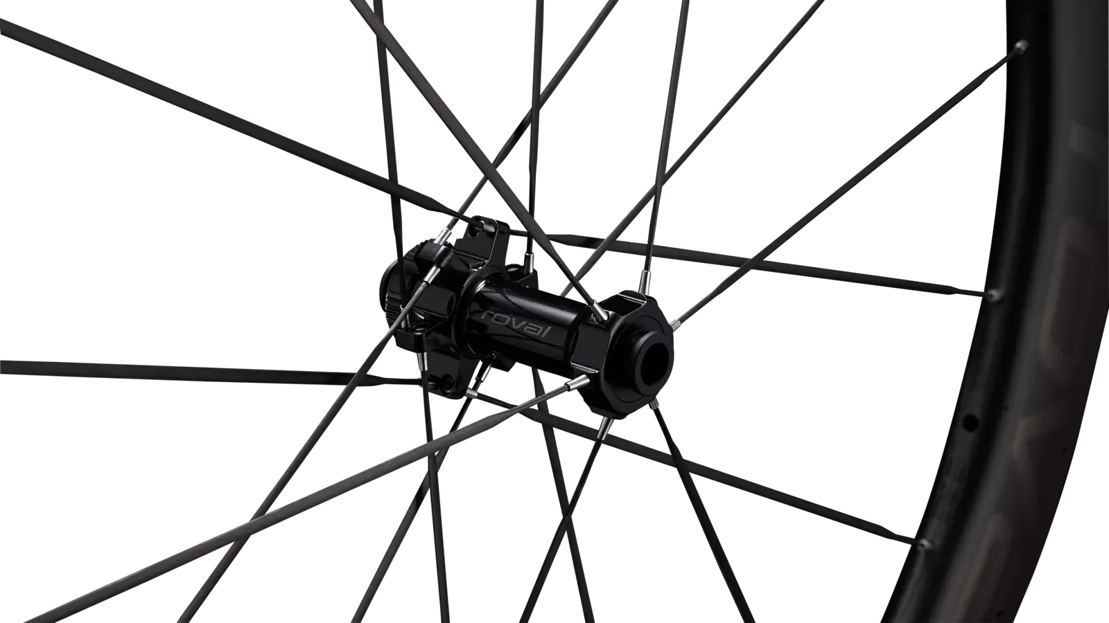 SPECIALIZED Roval Rapide CLX III Carbon Wheelset - Gloss Carbon/Black - Image 4