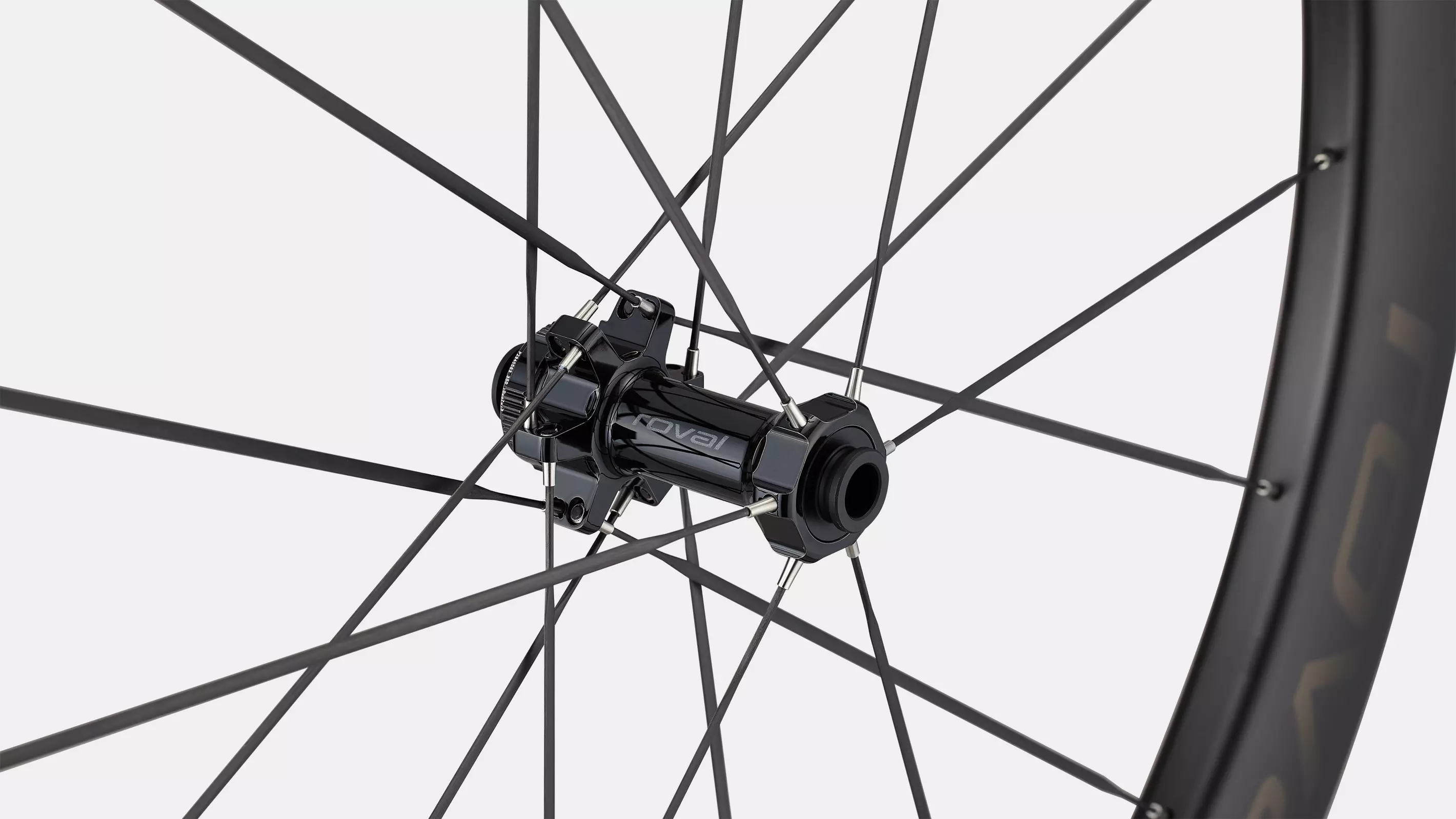 SPECIALIZED Roval Terra Aero CLX 700c Front Wheel - Black - Image 3