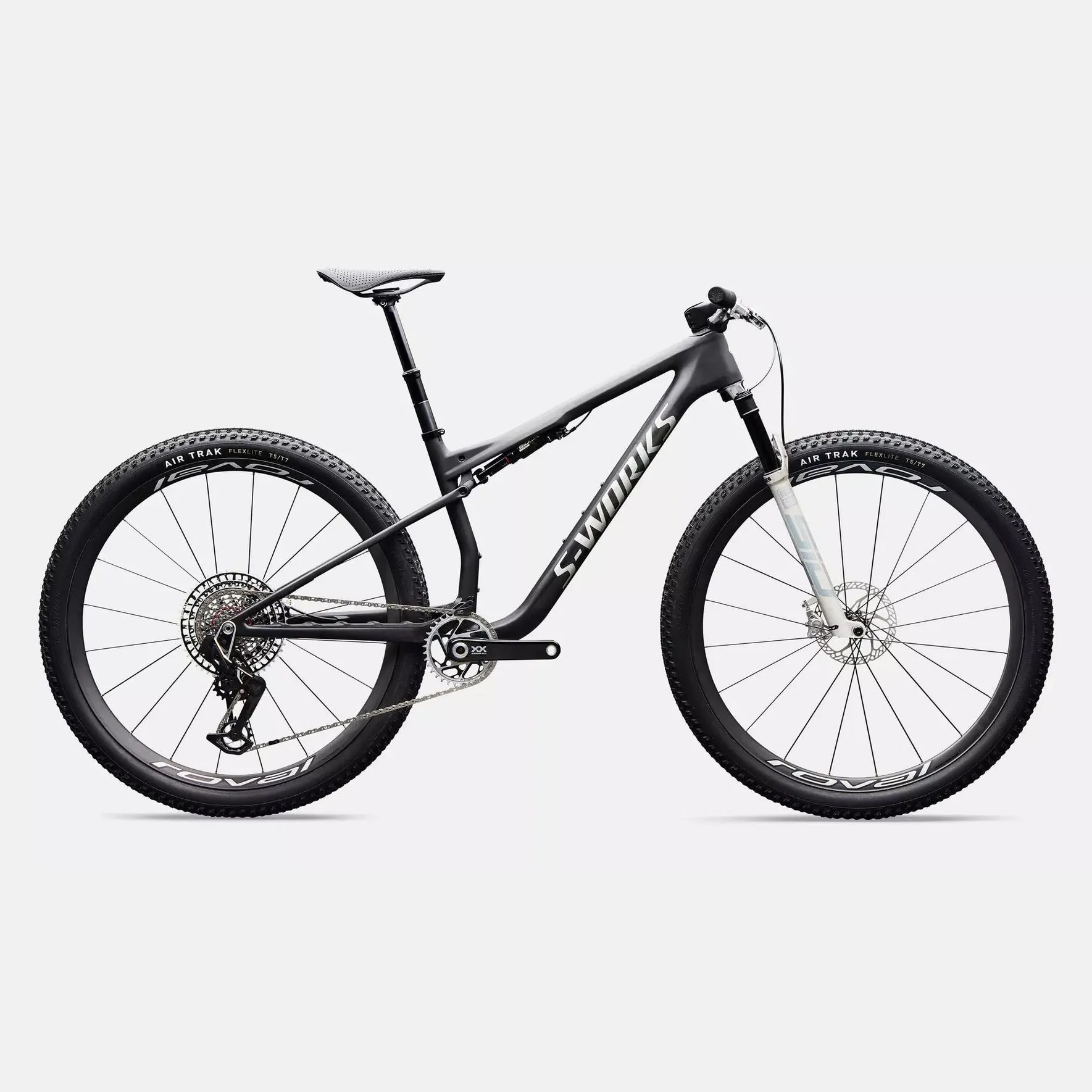 SPECIALIZED S-Works Epic 9 Ultralight LTD Complete MTB - Satin Carbon / Silver Foil
