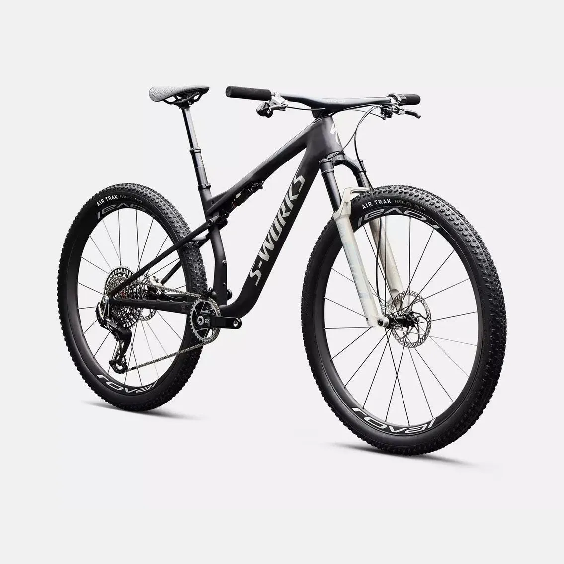 SPECIALIZED S-Works Epic 9 Ultralight LTD Complete MTB - Satin Carbon / Silver Foil - Image 2