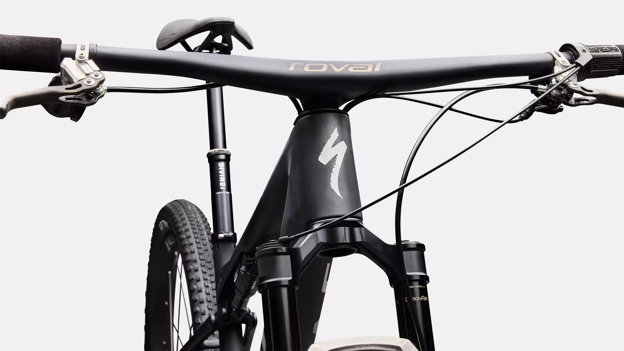SPECIALIZED S-Works Epic 9 Ultralight LTD Complete MTB - Satin Carbon / Silver Foil - Image 5