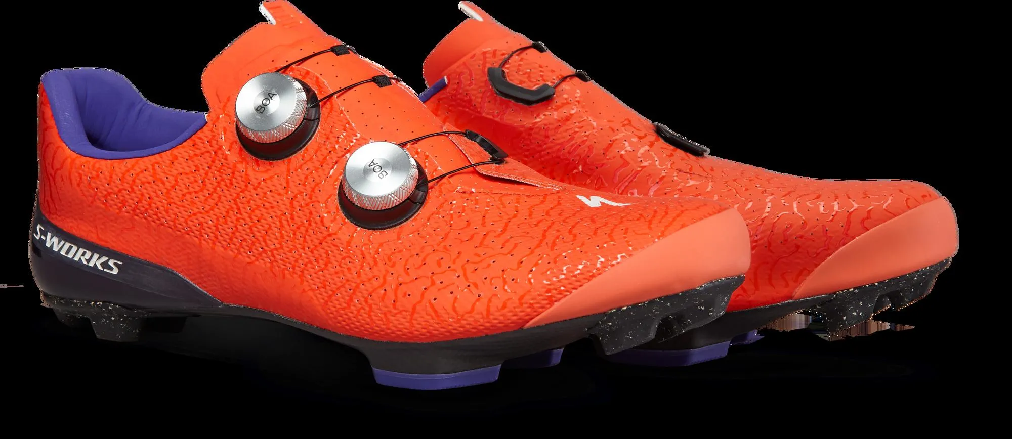 SPECIALIZED S-Works Recon MTB Cycling Shoes - Cactus Bloom/Blaze/Deep Lake - Image 2