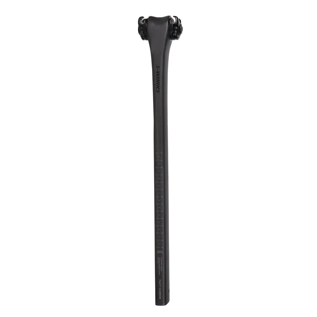 SPECIALIZED SW CARBON Seatpost - Black/Charcoal - Image 2