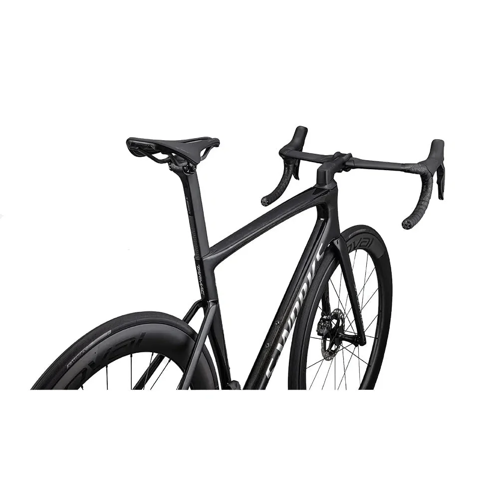 SPECIALIZED SW TARMAC SL7 Disc Complete Bike Road Shimano Dura Ace Di2 - Gloss Black Pearl Granite Over Carbone / Chrome - Image 4