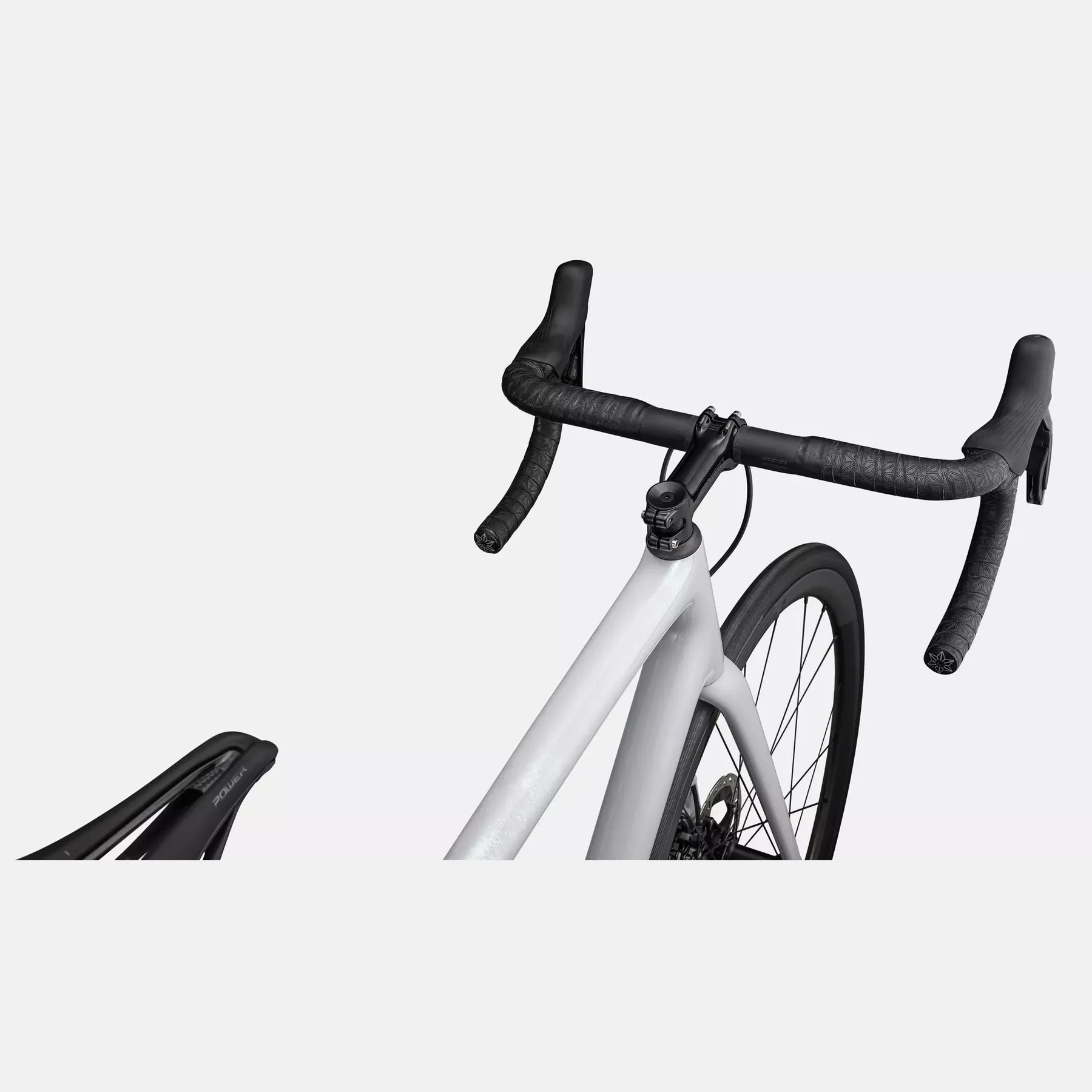 SPECIALIZED SWORKS Aethos Shimano Dura Di2 Ace Road Bike - GLOSS BIRCH/ABALONE-LAPIS ORGANIC COLOR RUN/DUNE - Image 2