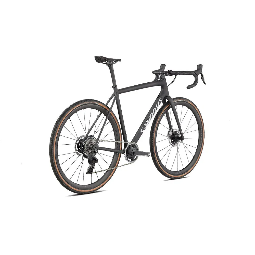 SPECIALIZED CRUX SW Complete Bike Gravel Sram Red AXS XPLR - Satin Carbon/Spectraflair/Gloss Abalone - Image 3
