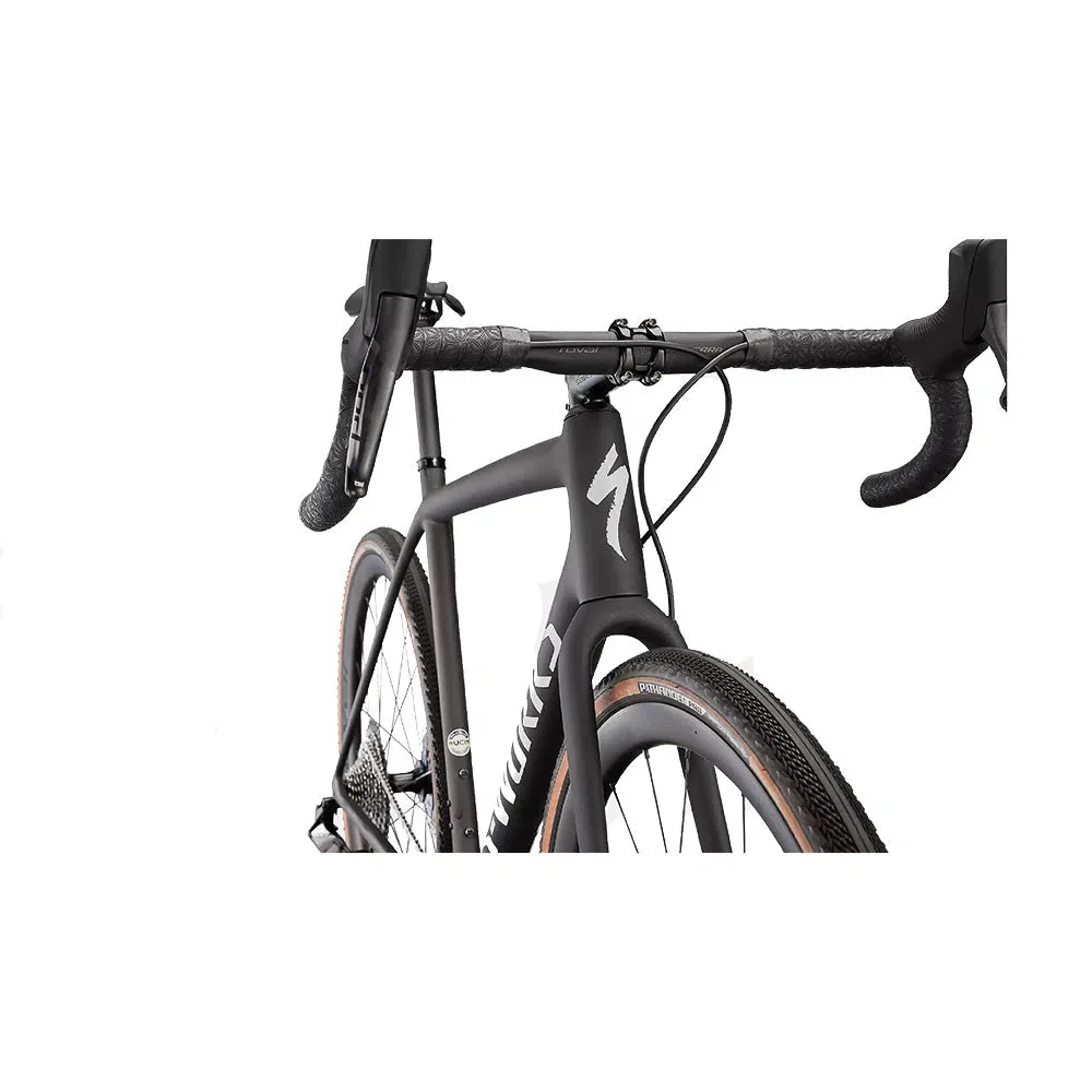 SPECIALIZED CRUX SW Complete Bike Gravel Sram Red AXS XPLR - Satin Carbon/Spectraflair/Gloss Abalone - Image 4