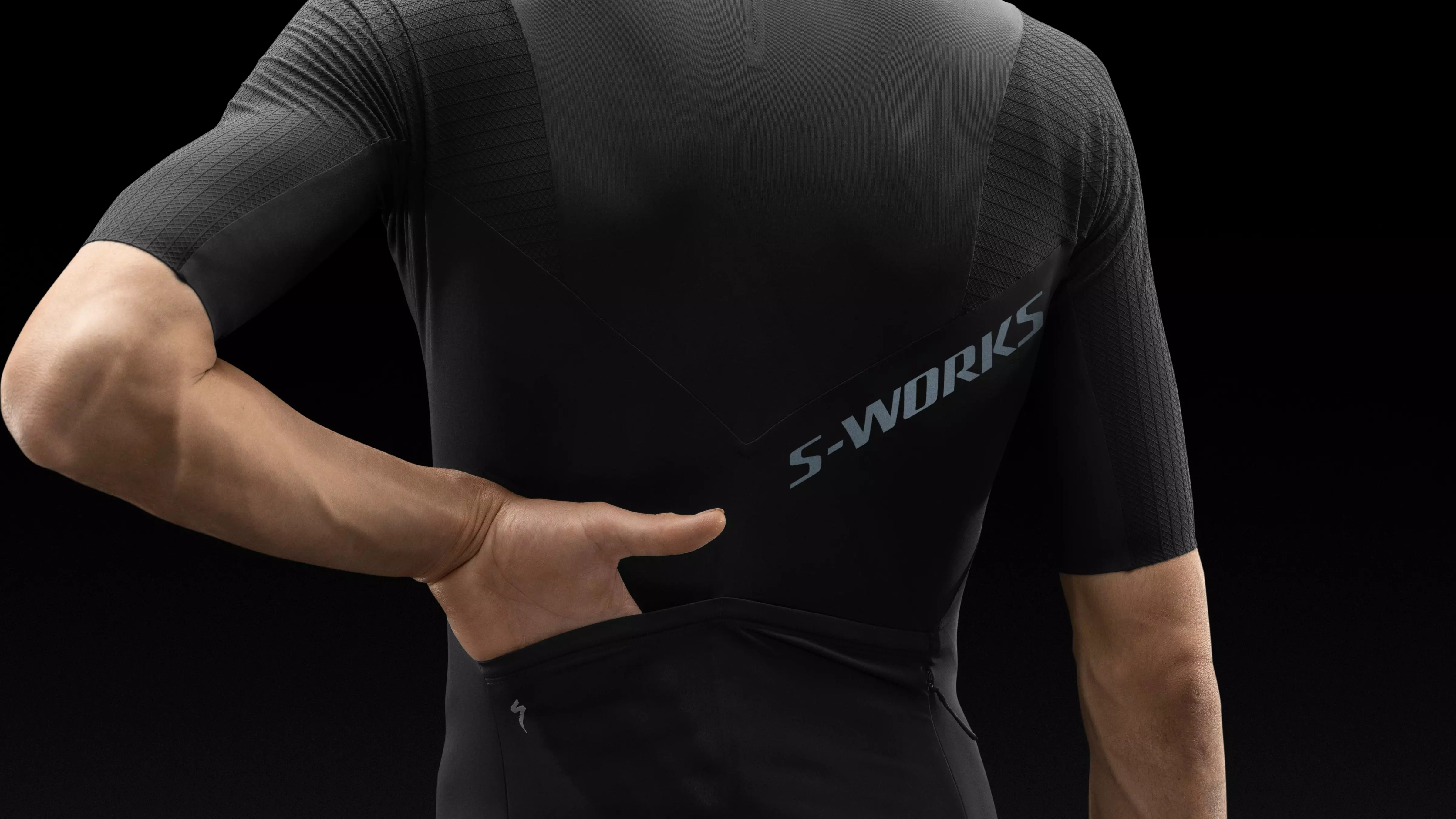 SPECIALIZED SWORKS Cycling Jersey - Black - Image 3