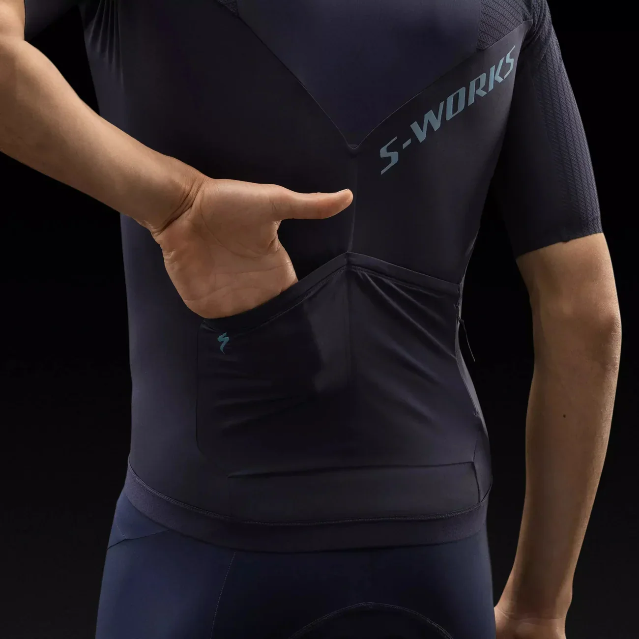 SPECIALIZED SWORKS Cycling Jersey - Dark Navy - Image 3