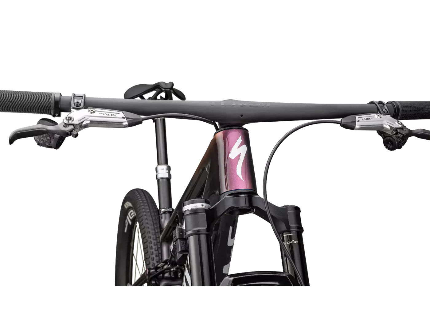 SPECIALIZED Sworks Epic 8 SRAM XX Mountain Bike - Gloss Carbon/Metallic Vivid Pink/Viavi Magenta Gold/Metallic Midnight Shadow/White - Image 5