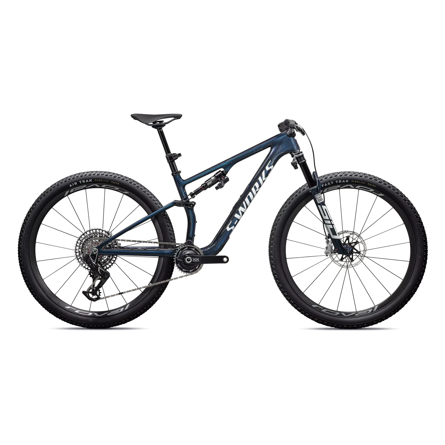 SPECIALIZED Sworks Epic 8 2026 SRAM XX Complete MTB - Gloss Cyan Blue Pearl / Metallic White Silver