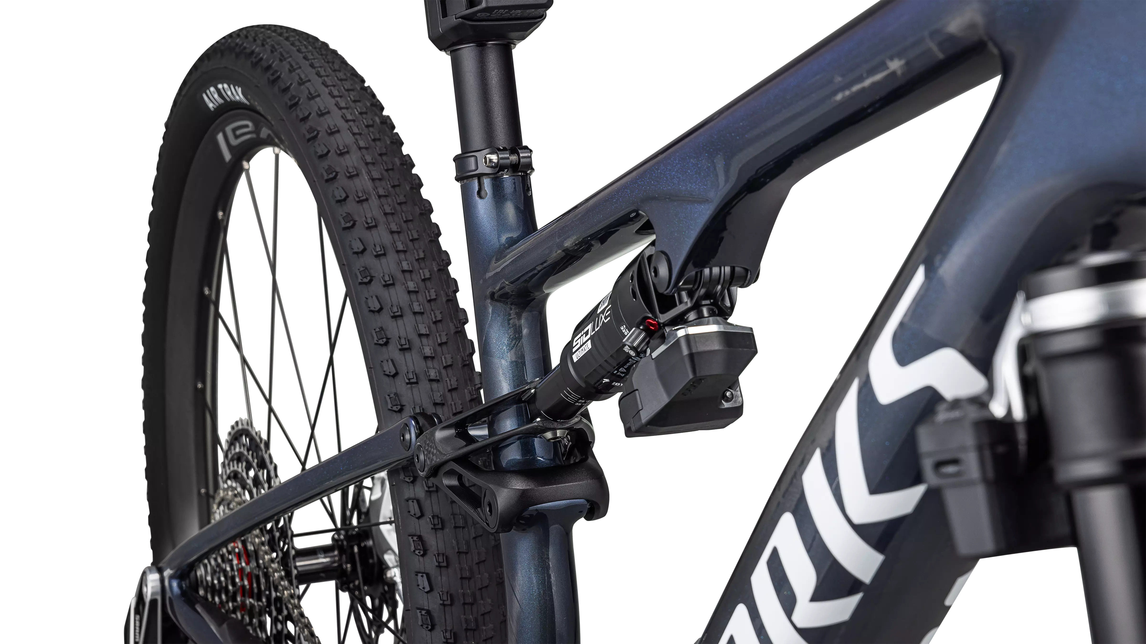 SPECIALIZED Sworks Epic 8 2026 SRAM XX Complete MTB - Gloss Cyan Blue Pearl / Metallic White Silver - Image 6