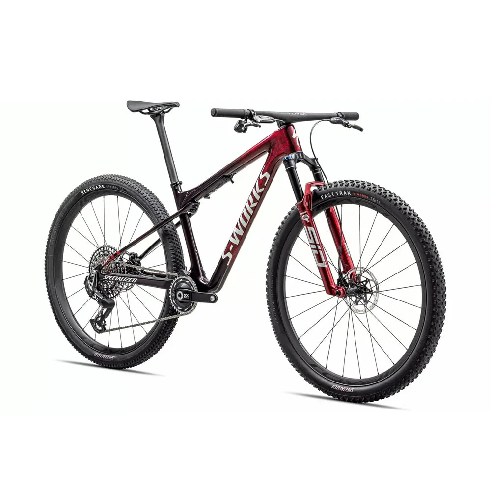 SPECIALIZED SWORKS Epic WC Mountain Bike - Gloss Red - Image 2