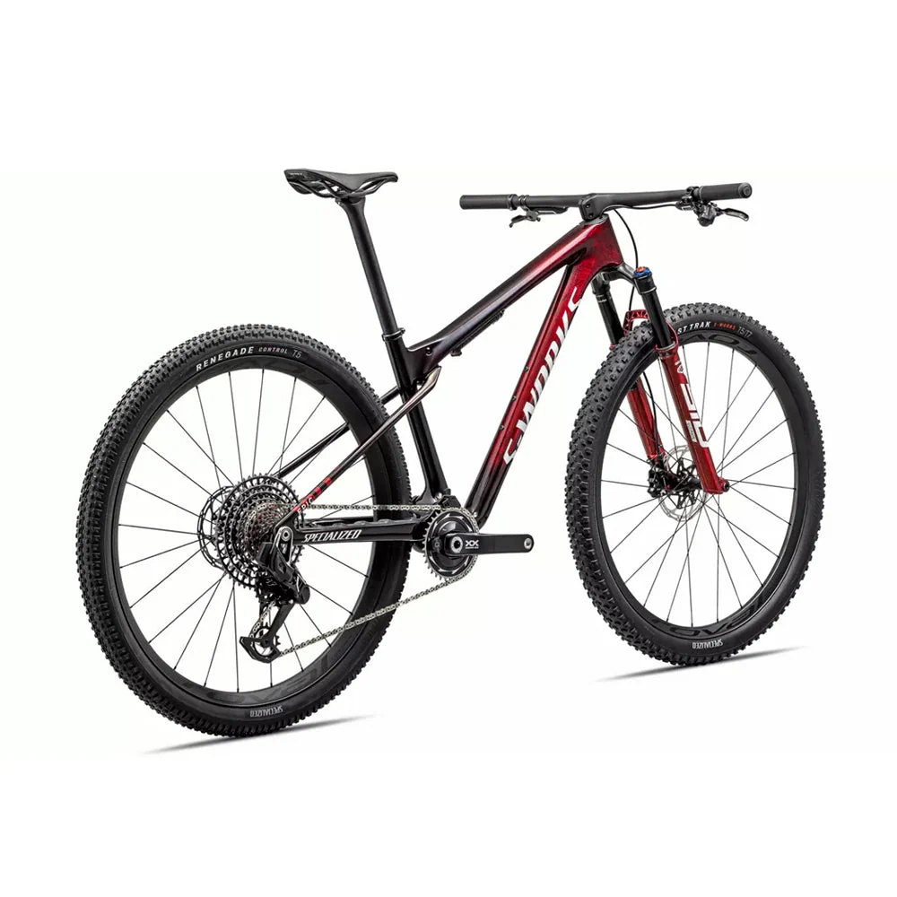 SPECIALIZED SWORKS Epic WC Mountain Bike - Gloss Red - Image 3