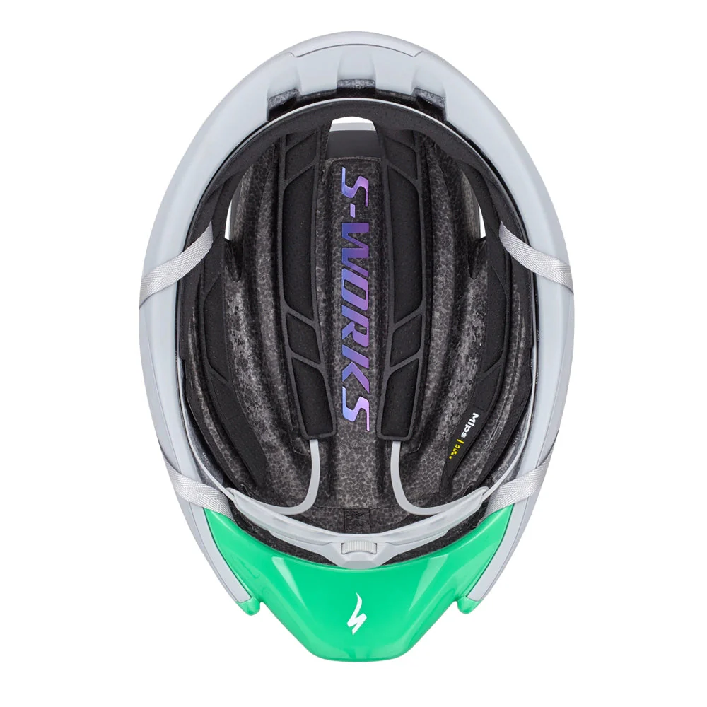 SPECIALIZED Sworks Evade 3 Helmet - Electric Dove Grey - Image 4