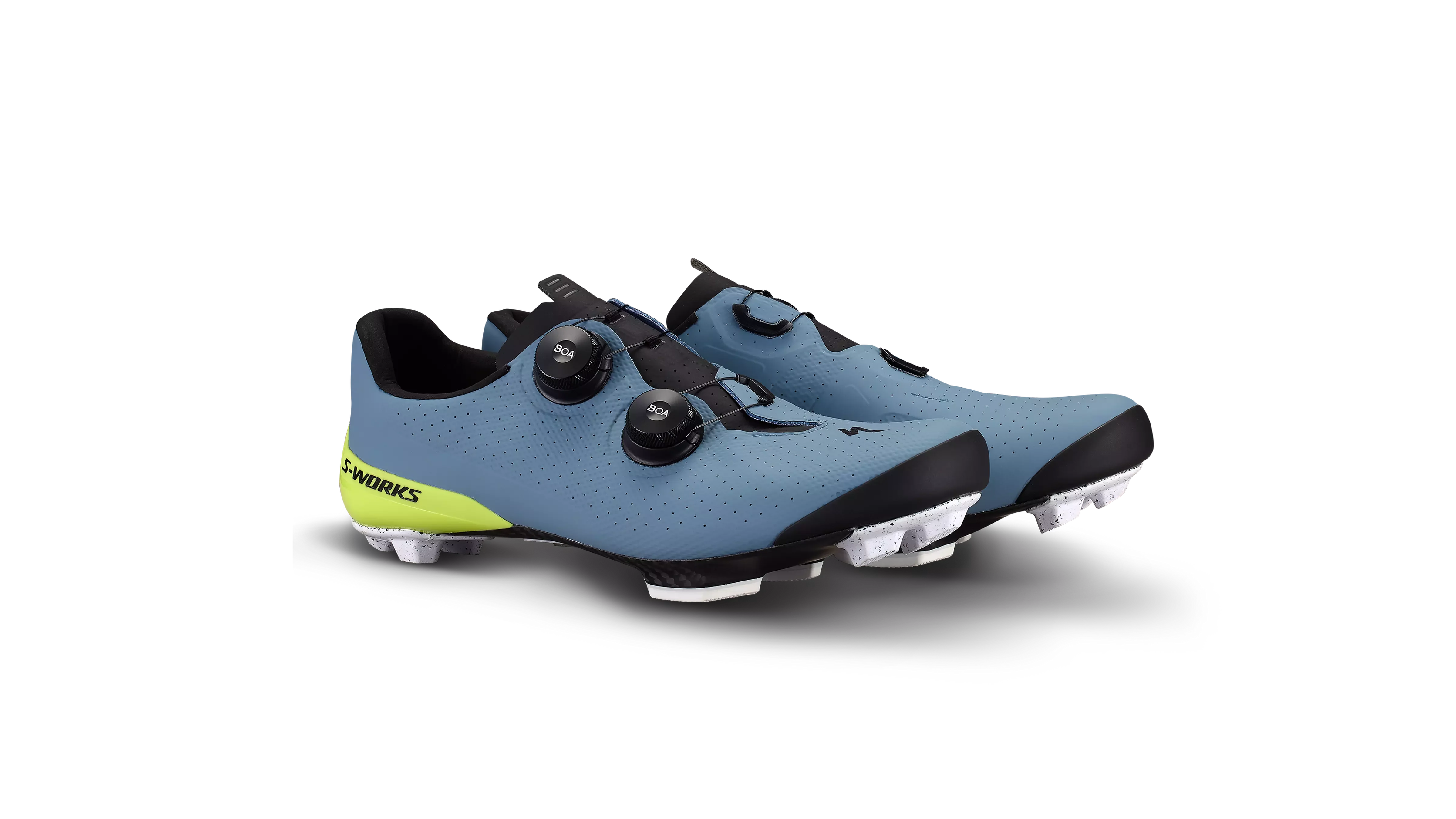 SPECIALIZED Sworks Recon SL MTB Gravel Cycling Shoes - Grey Blue - Image 2