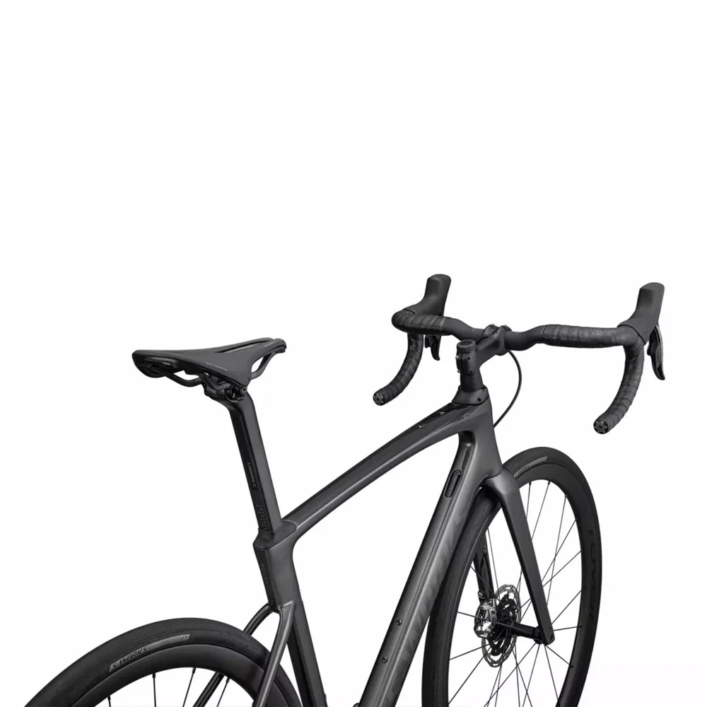 SPECIALIZED Sworks Roubaix SL8 2023 SRAM Red AXS Complete Road Bike - Smoke/Black Pearl - Image 4