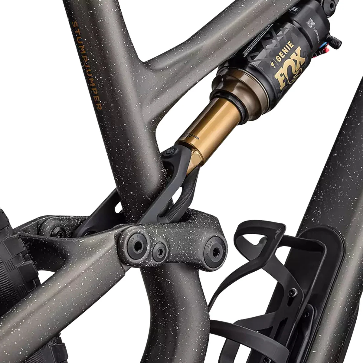 SPECIALIZED SWORKS Stumpjumper 15 2025 Mountain Bike - Satin Gunmetal / Clay / White Mtn / Dove Grey / Gloss Bronze - Image 4