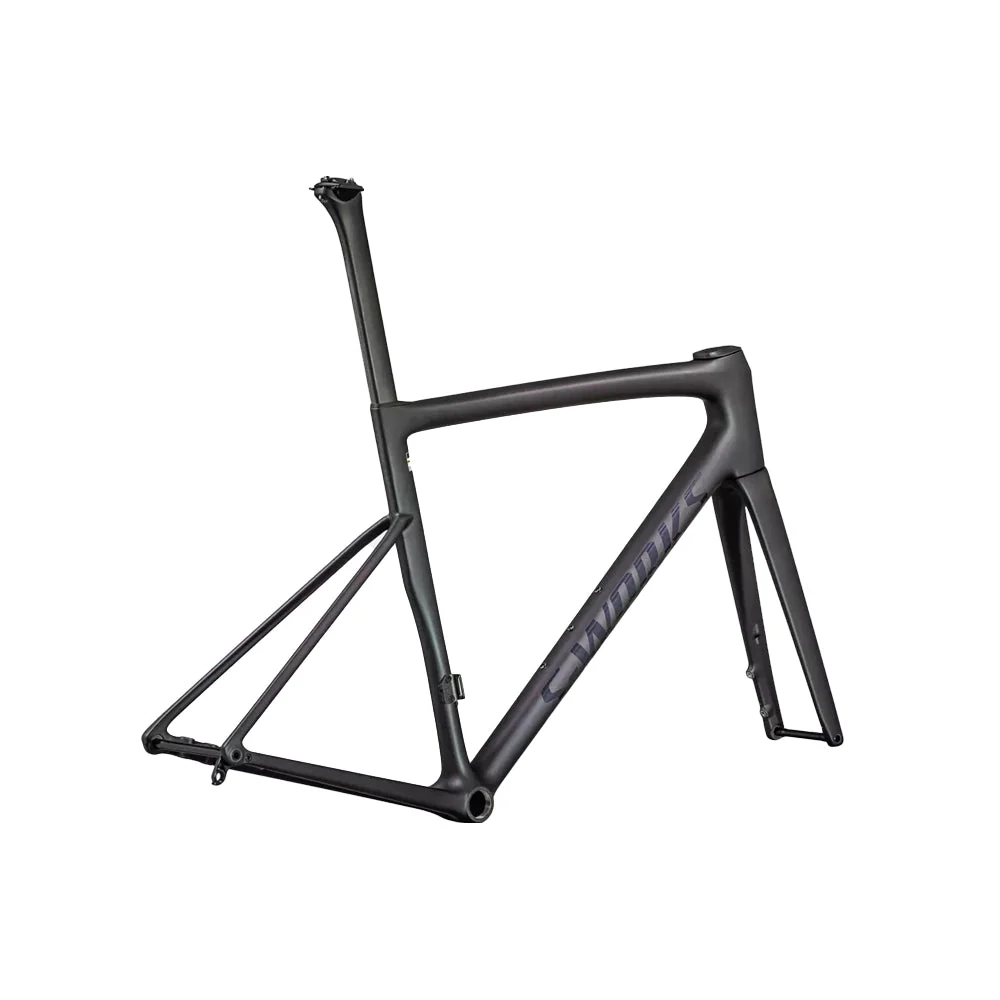 SPECIALIZED Sworks Tarmac SL8 2024 Road Frameset - SATIN CARBON/BLACK TINT OVER CHAMELEON BLEND/SUPERNOVA - Image 3