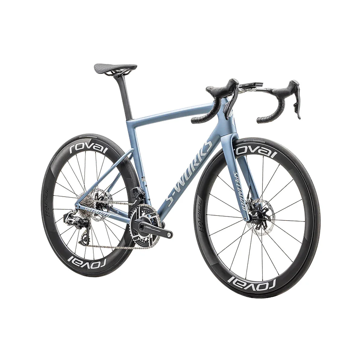 SPECIALIZED SWORKS Tarmac SL8 2025 Sram Red AXS Road Bike with Hammerhead Karoo - LTD Gloss Solidity/Red to Black Pearl/Metallic White Silver - Image 2