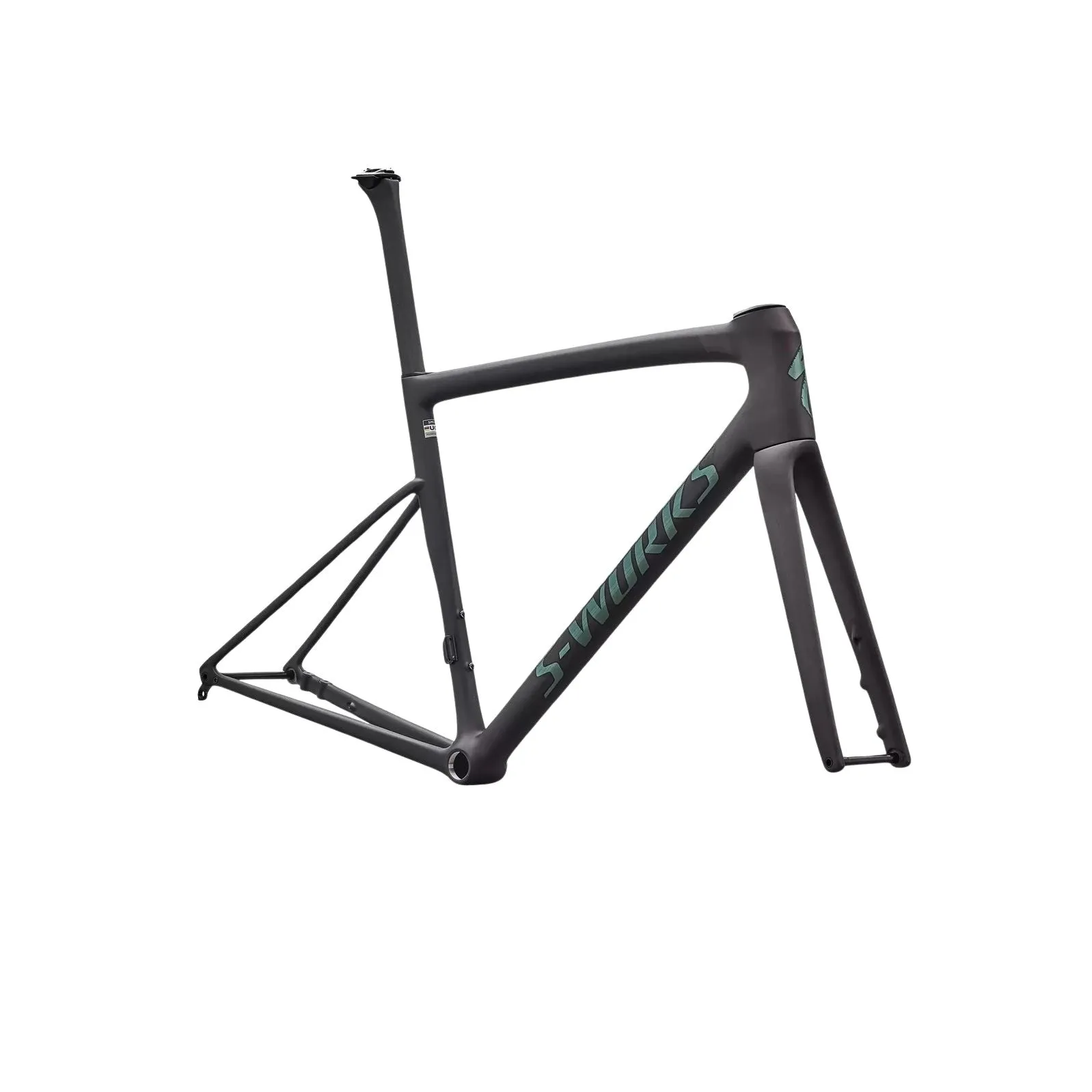 SPECIALIZED Sworks Tarmac SL8 2026 Road Frameset - Rtp Raw Carbon / Gloss Premium Fjord - Image 2