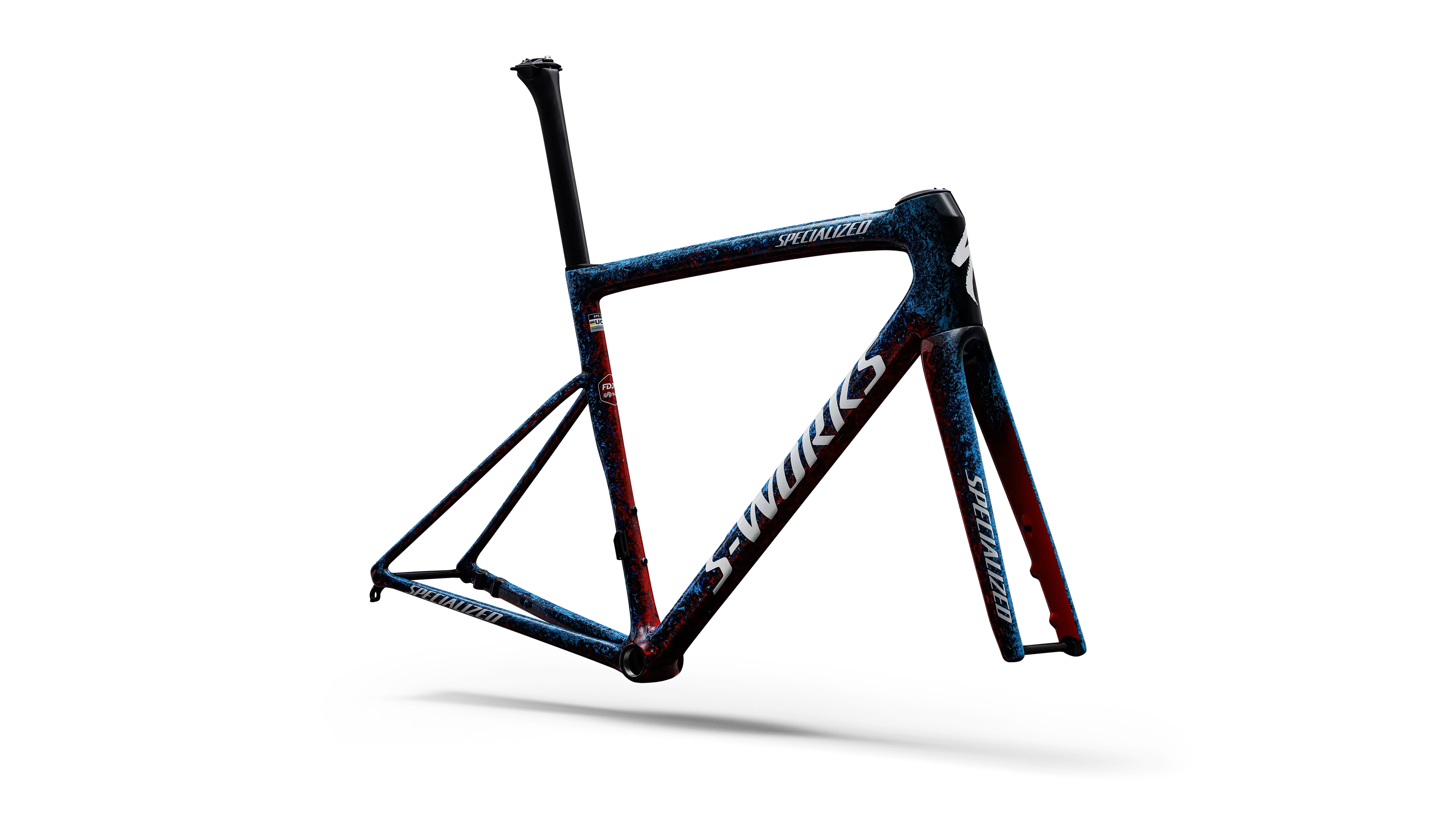 SPECIALIZED Sworks Tarmac SL8 Road Frameset - FDJ/SUEZ - Image 2