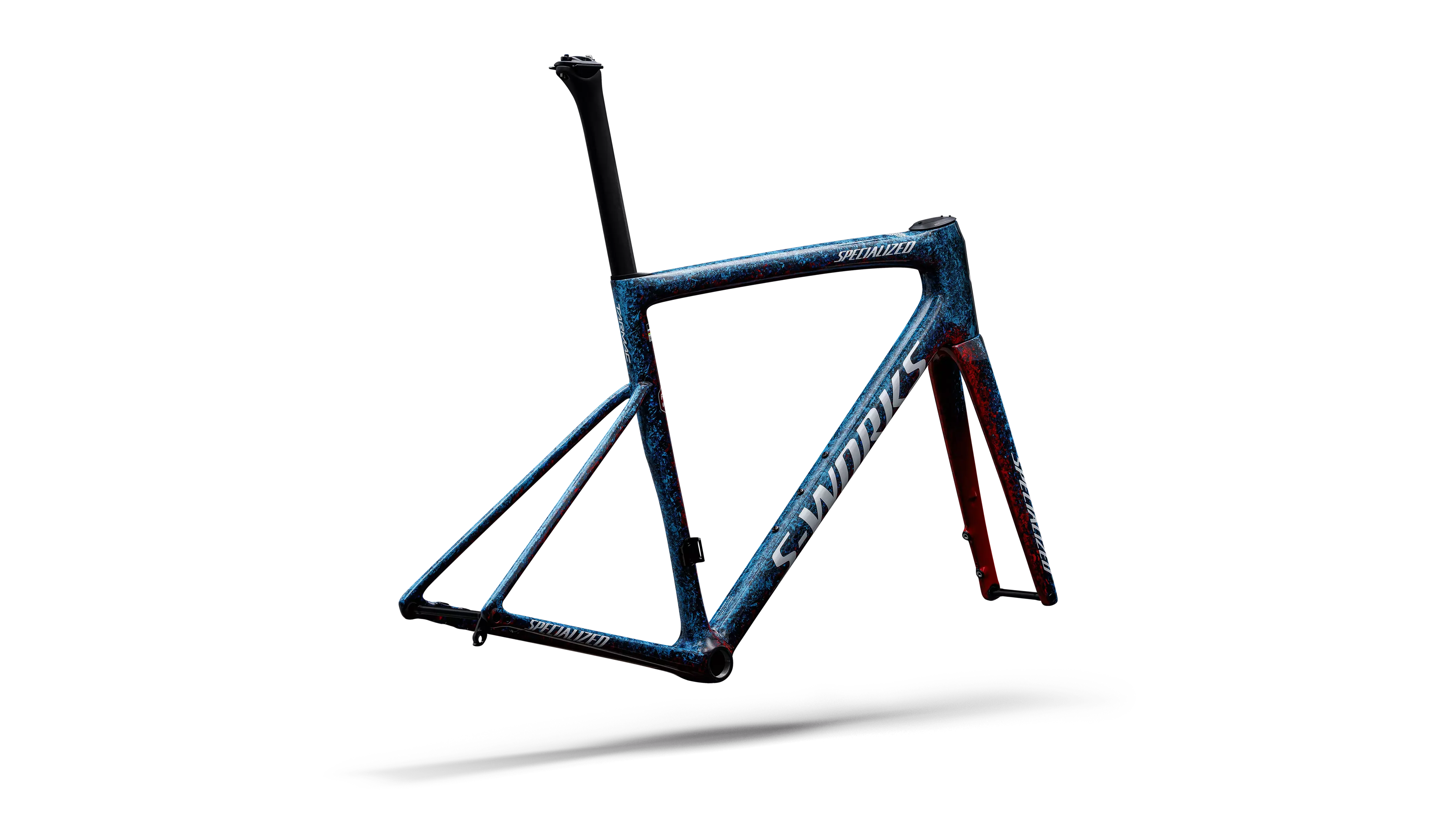 SPECIALIZED Sworks Tarmac SL8 Road Frameset - FDJ/SUEZ - Image 3