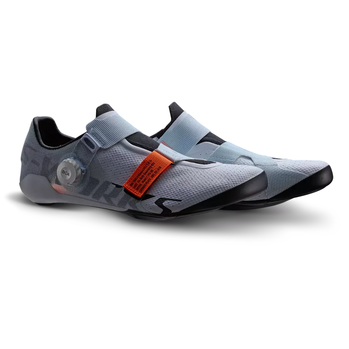 SPECIALIZED Sworks Torch Remco Road Cycling Shoes - White / Photon Orange - Image 3
