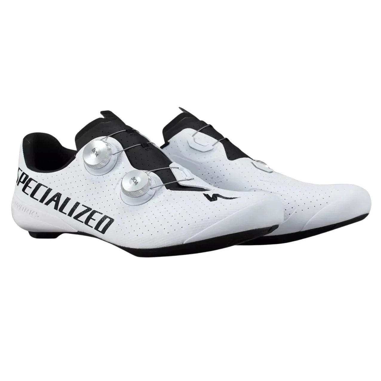 SPECIALIZED Sworks Torch Road Cycling Shoes - Team White - Image 3