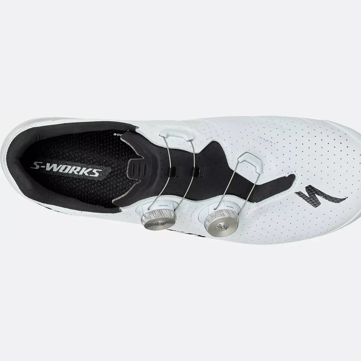 SPECIALIZED Sworks Torch Road Cycling Shoes - Team White - Image 4
