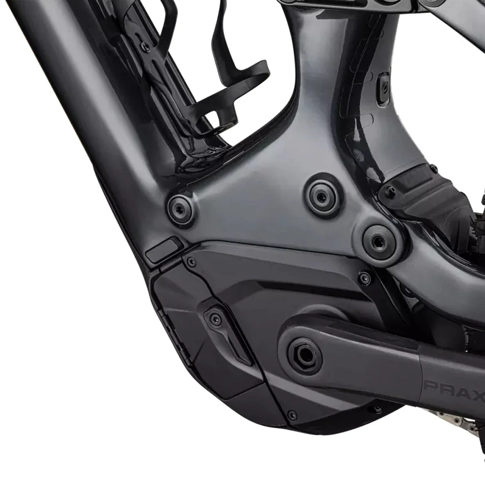 SPECIALIZED SWorks Turbo Levo Complete MTB Ebike - GLOSS BLACK LIQUID METAL / SATIN BLACK CHROME FOIL - Image 5