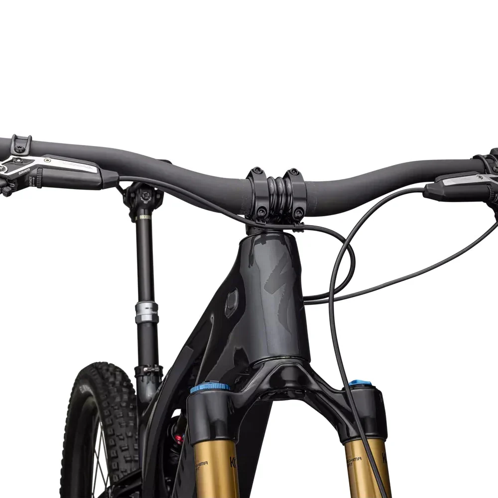 SPECIALIZED SWorks Turbo Levo Complete MTB Ebike - GLOSS BLACK LIQUID METAL / SATIN BLACK CHROME FOIL - Image 7
