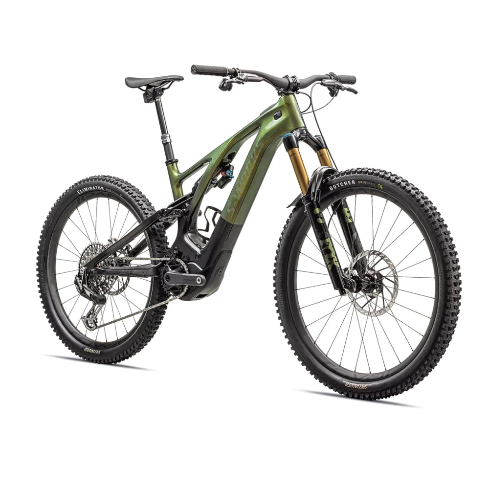 SPECIALIZED SWorks Turbo Levo Complete MTB Ebike - GLOSS GOLD PEARL OVER CARBON / CARBON / GOLD PEARL OVER CARBON - Image 2