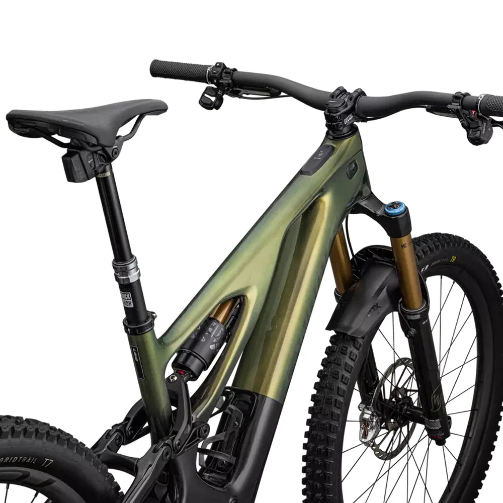 SPECIALIZED SWorks Turbo Levo Complete MTB Ebike - GLOSS GOLD PEARL OVER CARBON / CARBON / GOLD PEARL OVER CARBON - Image 7