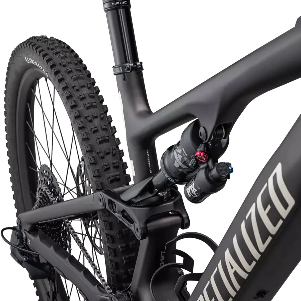 SPECIALIZED Turbo Levo SL Comp Carbon Complete MTB Ebike - Satin Doppio / Sand / Silver Dust - Image 6