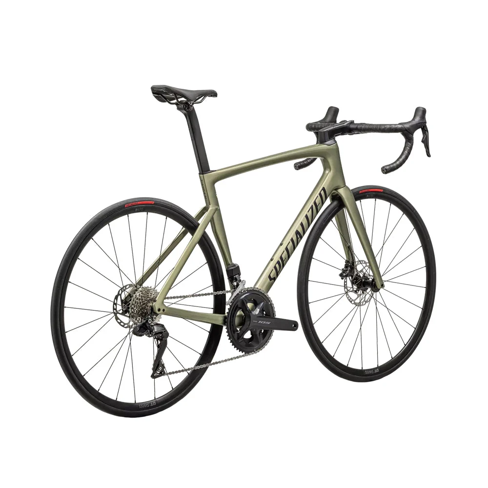 SPECIALIZED TARMAC SL7 COMP Disc Complete Bike Road Shimano 105 Di2 - GLOSS METALLIC SPRUCE / METALLIC MIDNIGHT SHADOW - Image 3