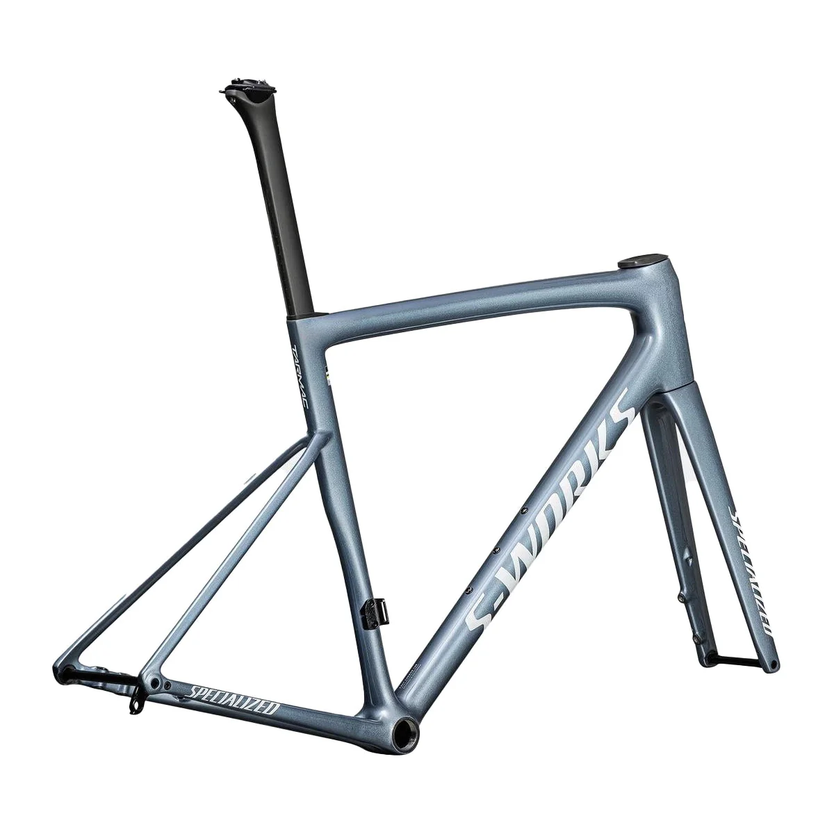 SPECIALIZED Sworks Tarmac SL8 2025 Road Frameset - GLOSS GLACIAL METALLIC / RED TO GOLD PEARL / WHITE - Image 3