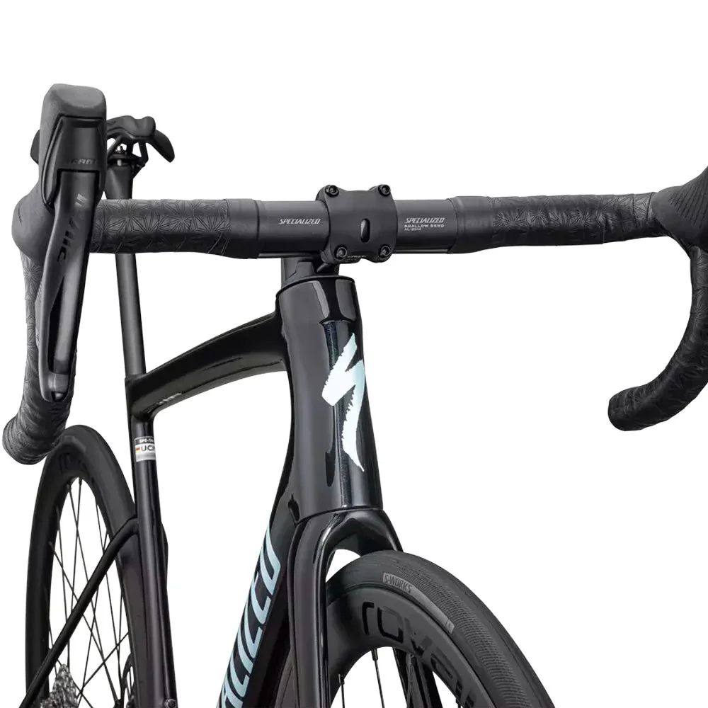 SPECIALIZED Tarmac SL8 Expert 2023 Sram Rival AXS Complete Road Bike - GLOSS METALLIC DARK NAVY / ASTRAL BLUE PEARL - Image 3