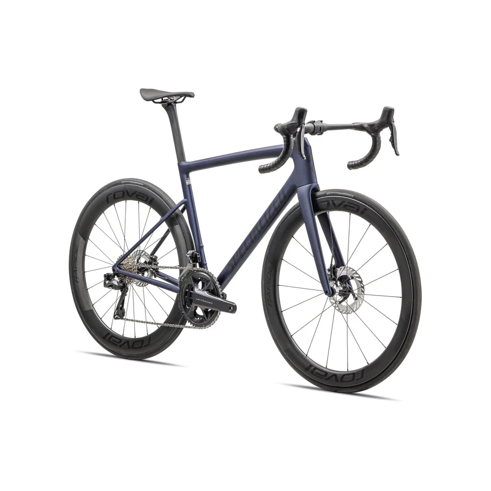 SPECIALIZED Tarmac SL8 PRO 2024 Shimano Ultegra DI2 Complete Road Bike - SATIN BLUE ONYX / BLACK - Image 2