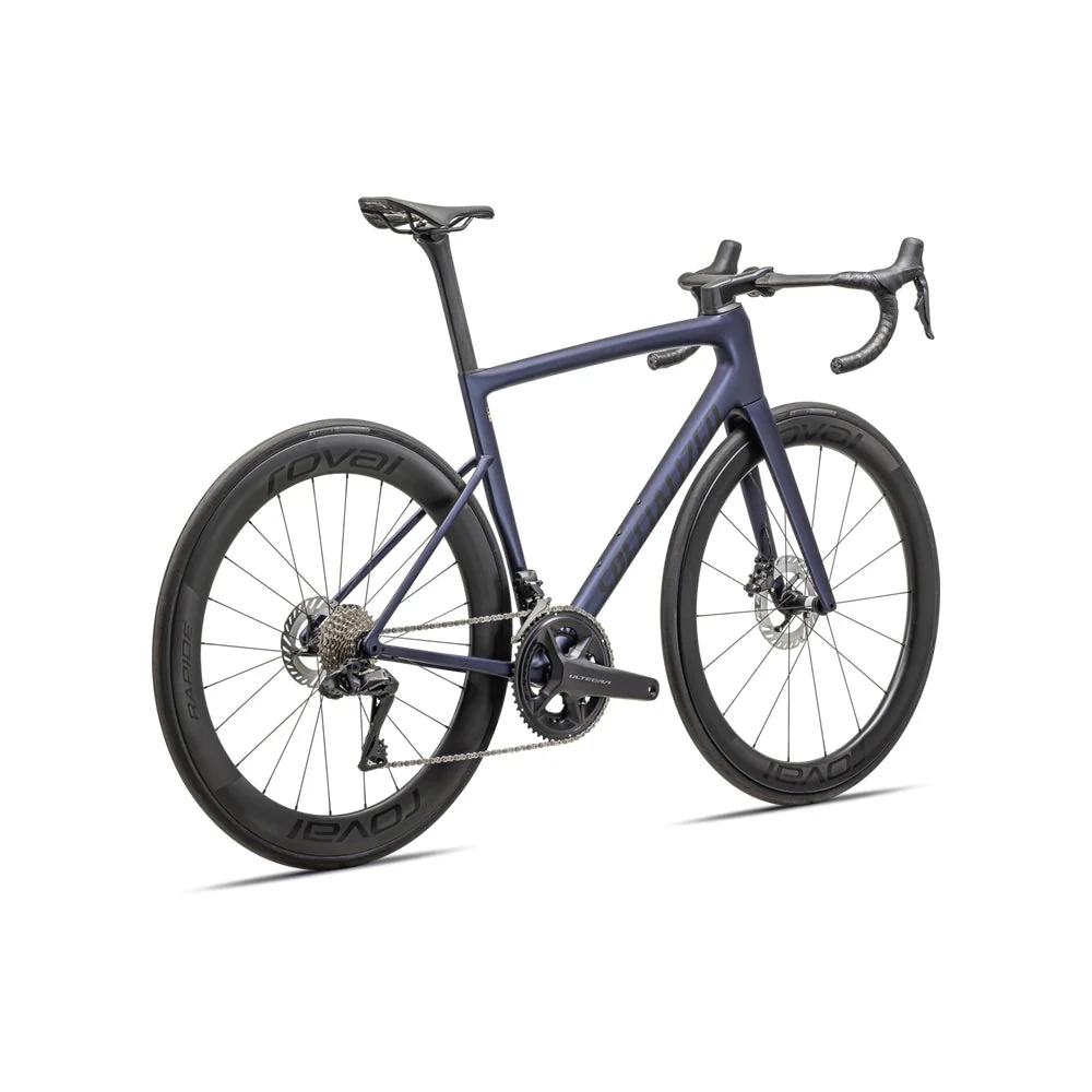 SPECIALIZED Tarmac SL8 PRO 2024 Shimano Ultegra DI2 Complete Road Bike - SATIN BLUE ONYX / BLACK - Image 3