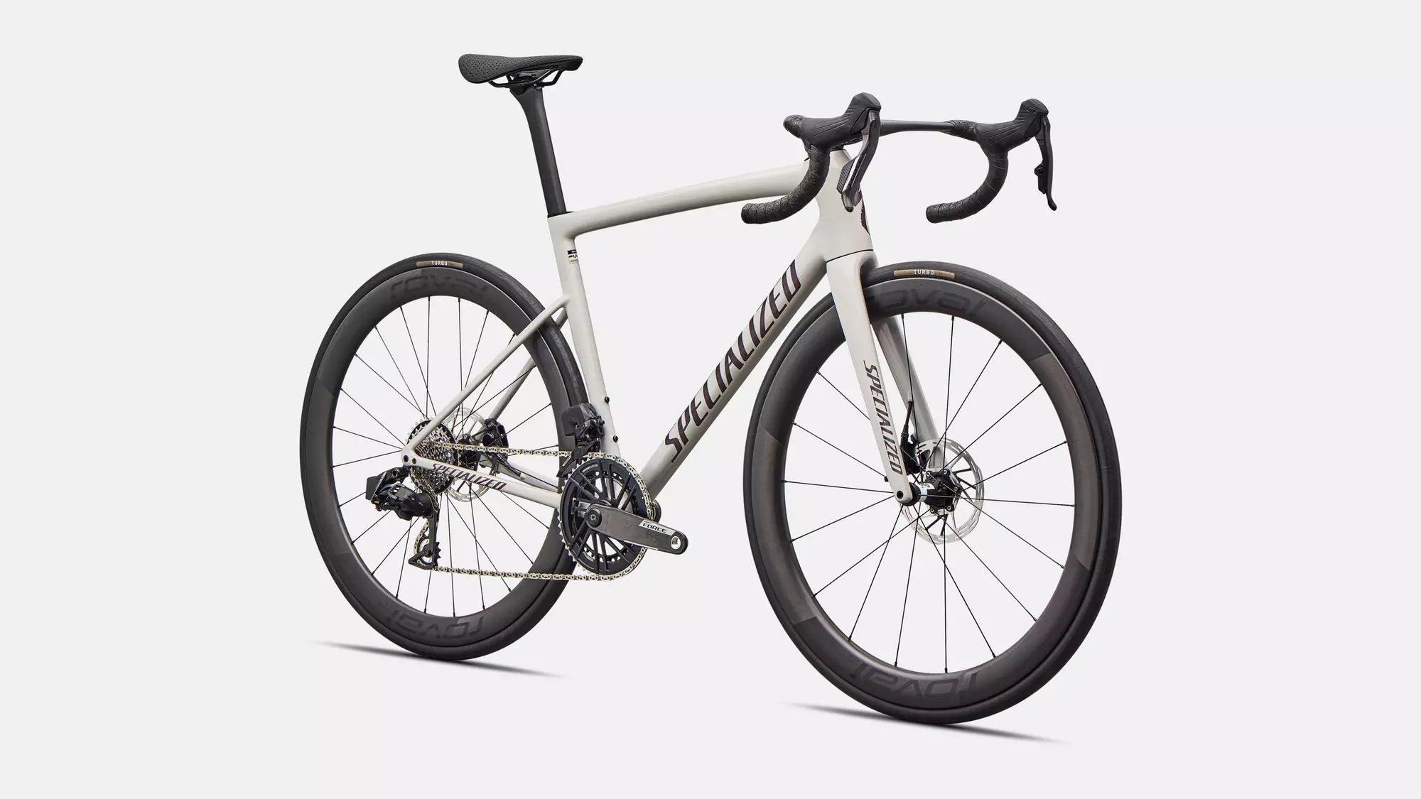 SPECIALIZED Tarmac SL8 Pro Complete Road Bike SRAM Force AXS 2026 - Gloss Dolomite Metallic / Nebula Metallic - Image 2