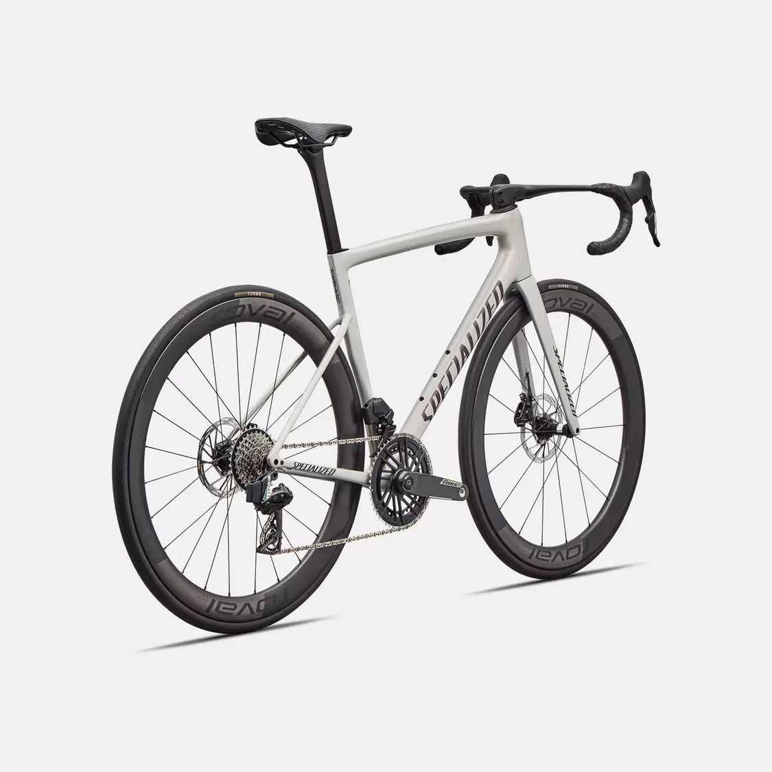 SPECIALIZED Tarmac SL8 Pro Complete Road Bike SRAM Force AXS 2026 - Gloss Dolomite Metallic / Nebula Metallic - Image 3