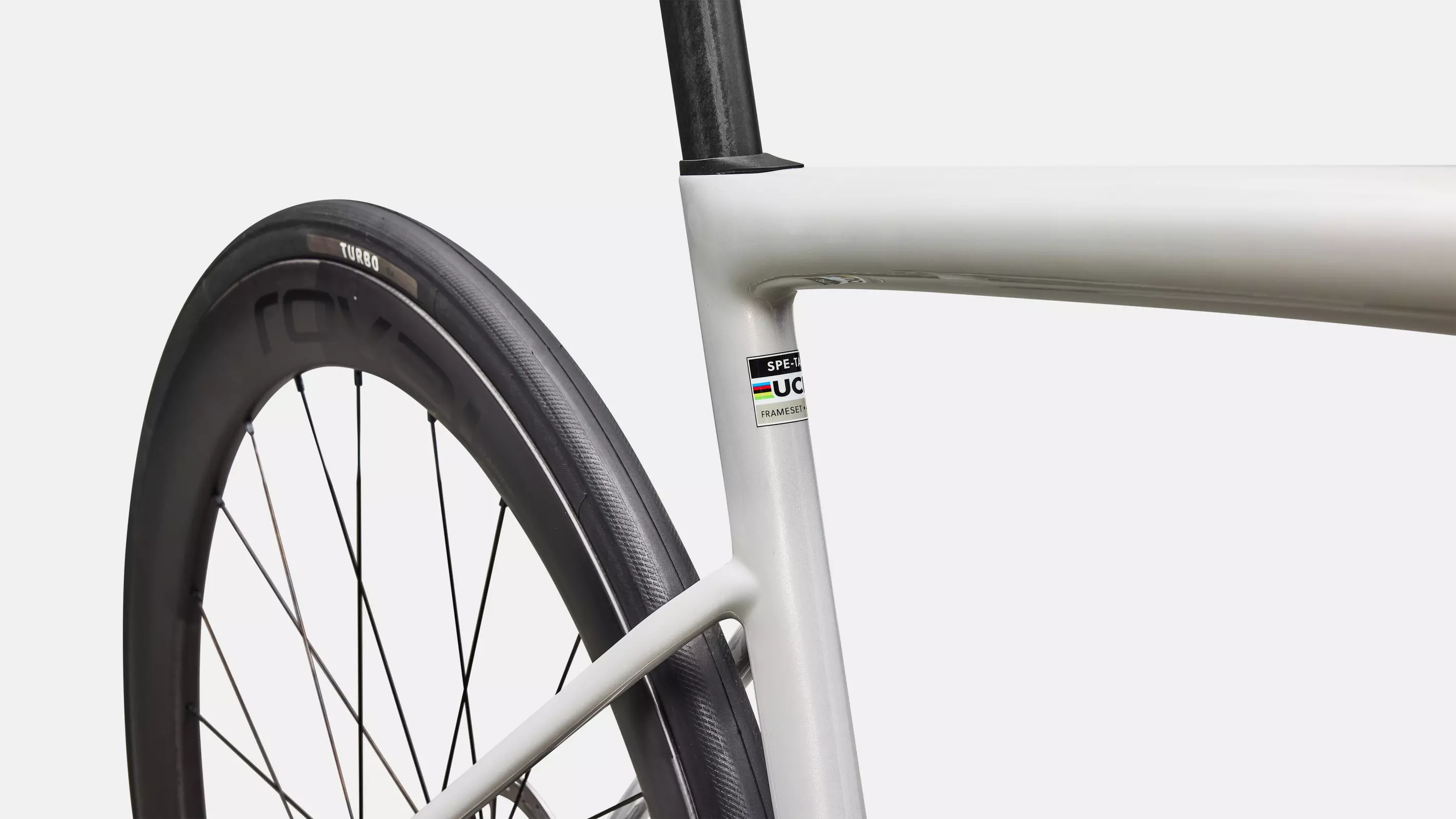 SPECIALIZED Tarmac SL8 Pro Complete Road Bike SHIMANO Ultegra Di2 2026 - Gloss Dolomite Metallic / Nebula Metallic - Image 6