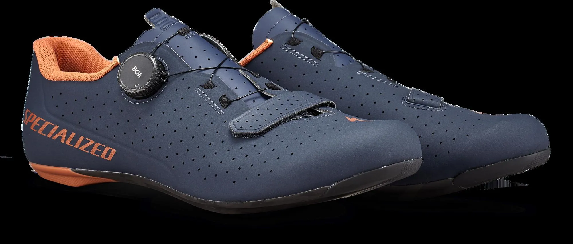 SPECIALIZED Torch 2.0 Road Cycling Shoes - Deep Marine/Terra Cotta - Image 2