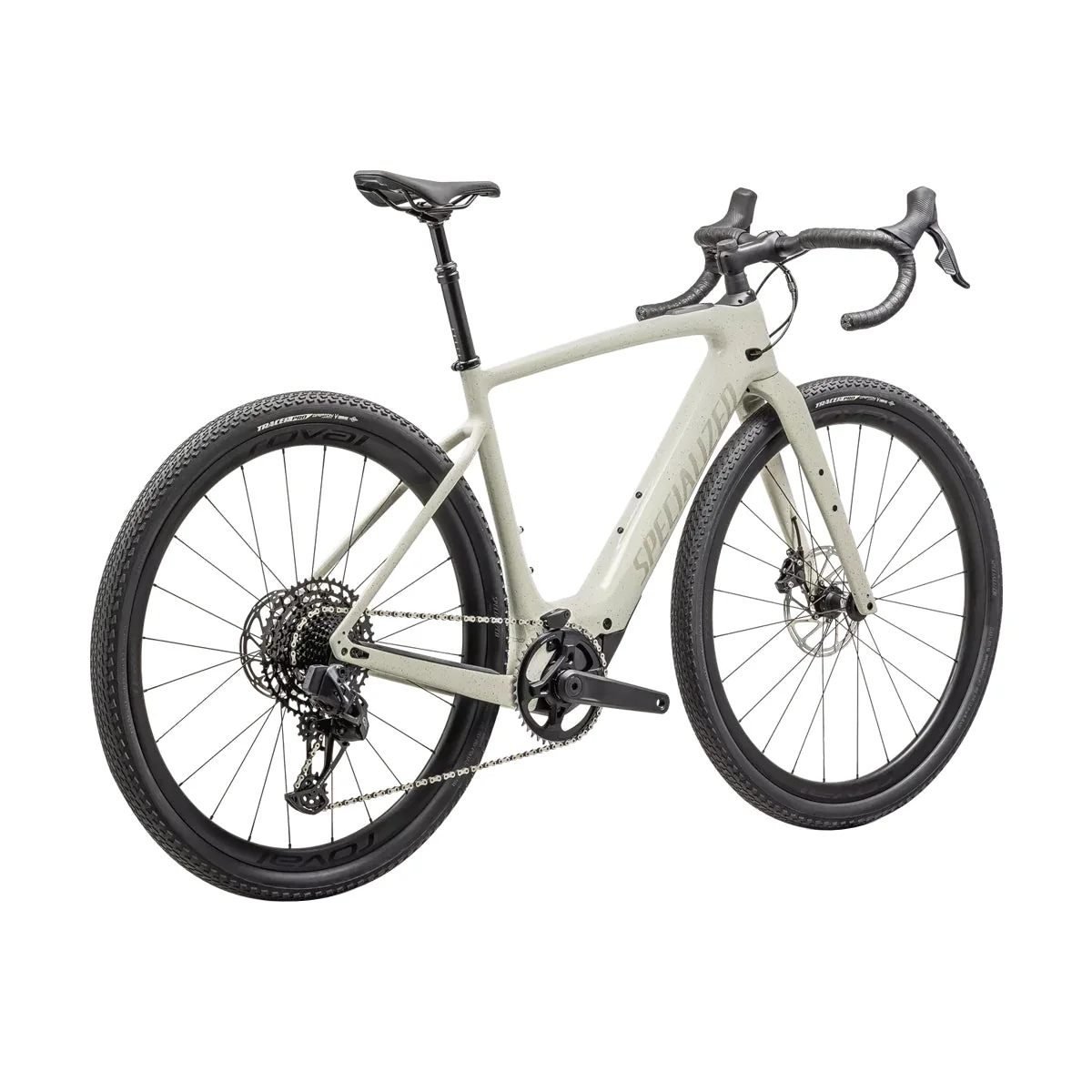 SPECIALIZED Turbo Creo 2 Expert SRAM GX Eagle AXS Gravel EBike -Gloss Black Pearl Birch Black Pearl Speckle - Image 3